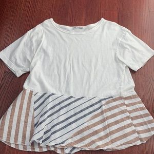 White t-shirt from Zara